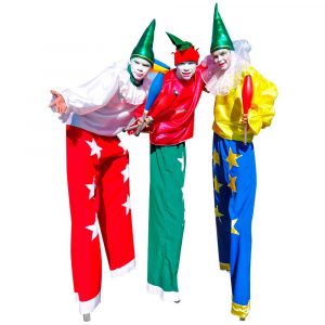 zanqueros animadores para fiestas