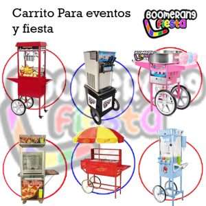 carritos de comida para eventos