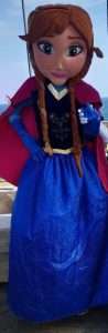 Personajes de frozen ana para fiesta