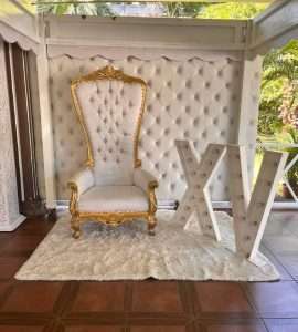Sillas imperiales para eventos
