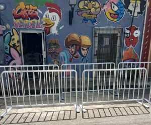 Vallas para eventos alquiler