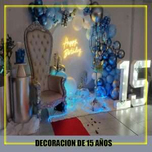 decoracion de 15 años