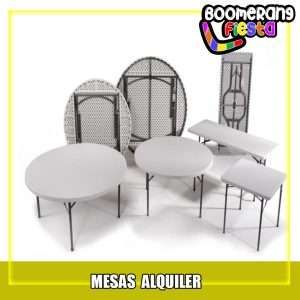 Mesas alquiler