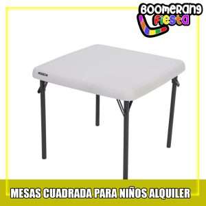 Mesas cuadrada para niños alquiler