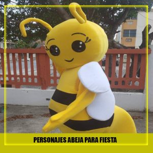 Personajes abeja para fiesta
