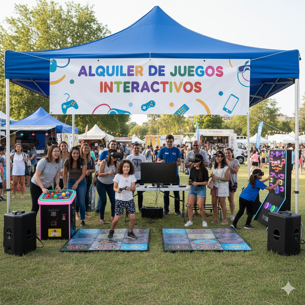 Alquiler de juegos interactivos