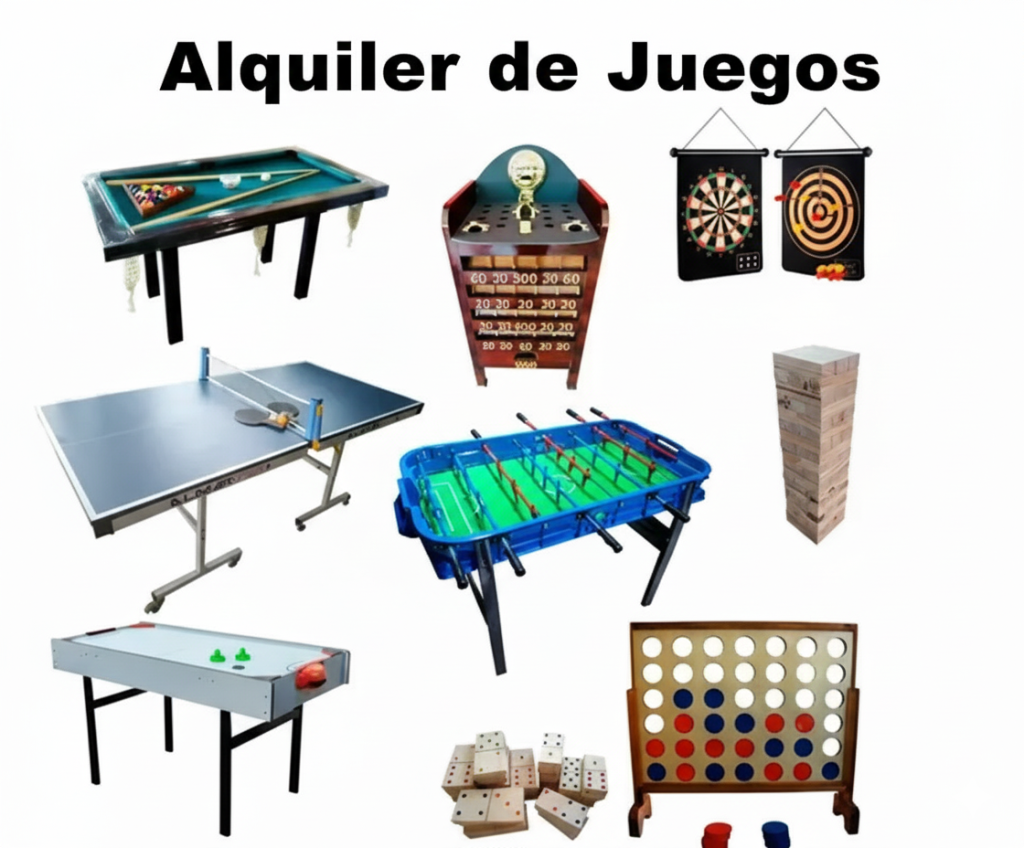 Alquiler de juegos