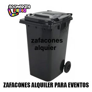 Zafacones alquiler