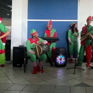 Duende personajes para fiesta de navidad