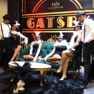 Hora loca Gatsby para eventos y fiesta